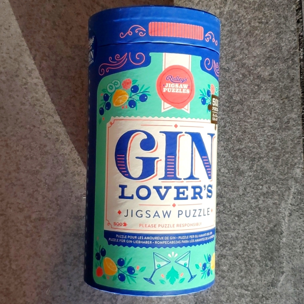 GIN LOVER'S JIGSAW PUZZLE by Ridley's